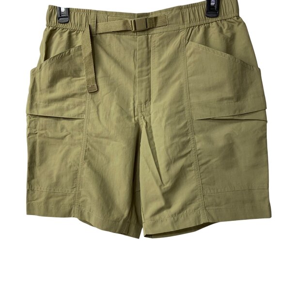 Eddie Bauer Mens Ripstop Tech Shorts Medium Elastic Waist Nylon MD‎ NWT - Picture 3 of 5